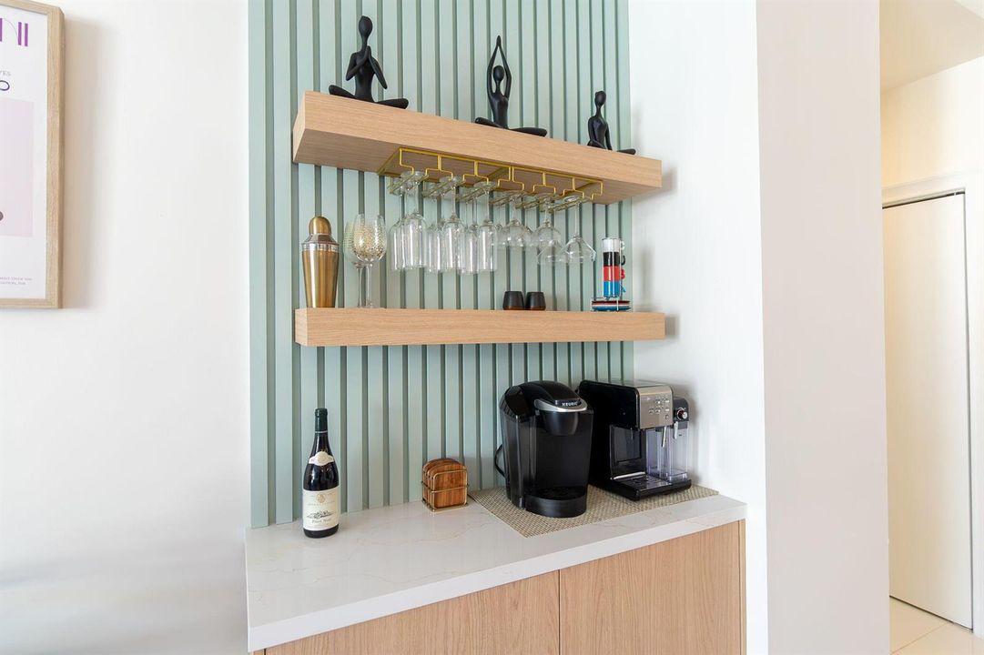 Brand New Coffe Bar Installed