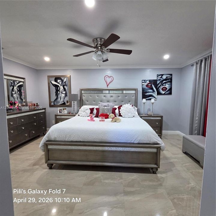 Spacious Master bedroom