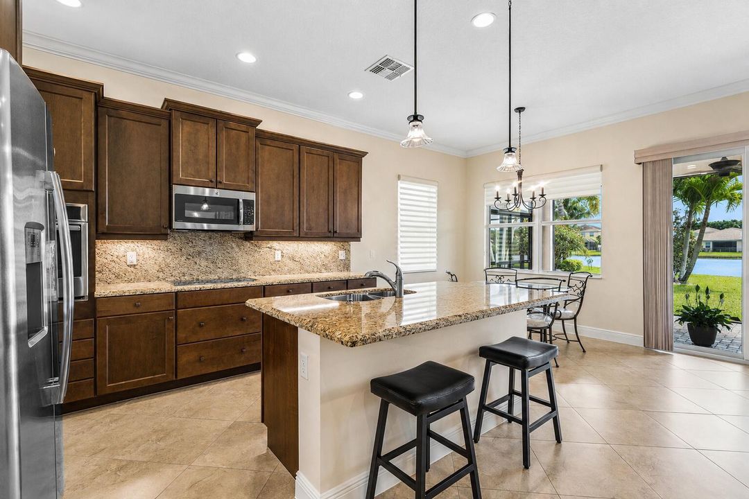 Spacious Kitchen w/ Sunrise View