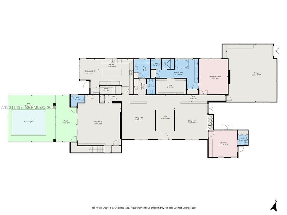 En Venta: $10,950,000 (5 camas, 4 baños, 5317 Pies cuadrados)