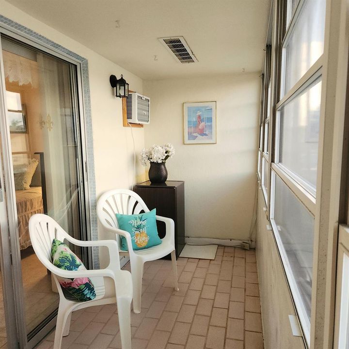 Lovely Enclosed Balcony