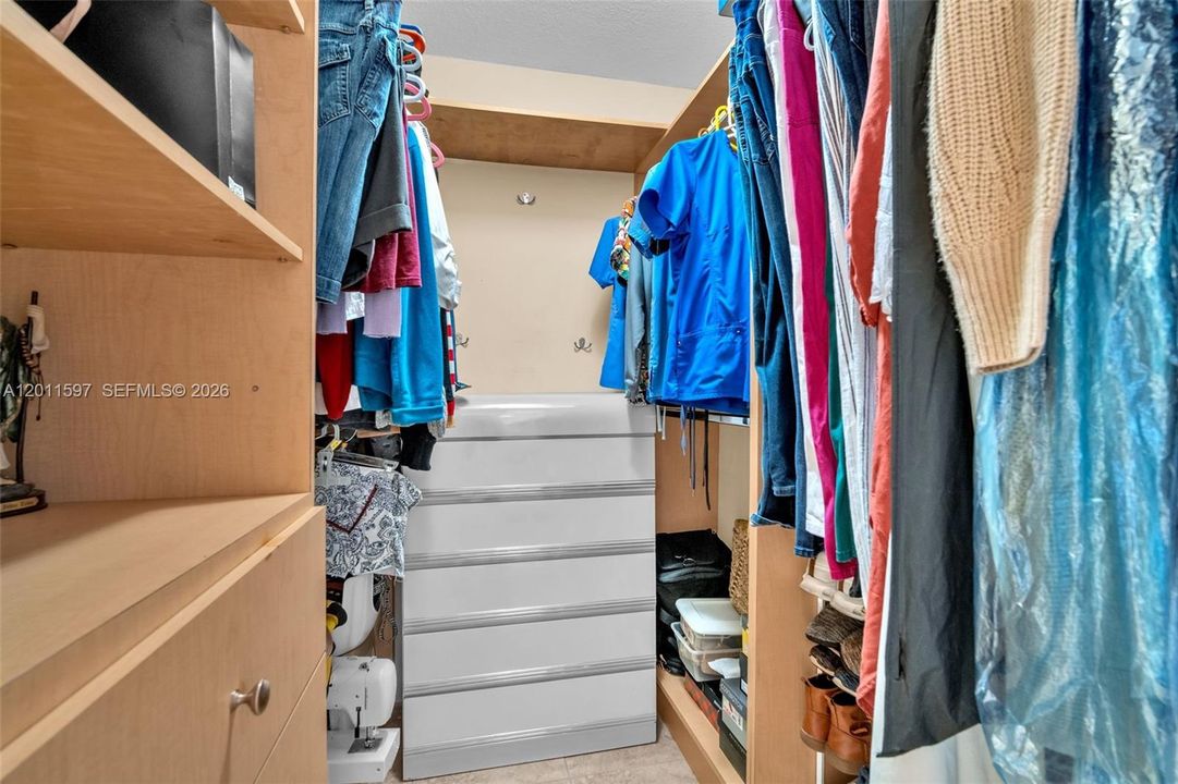 Second Walk-in Closet