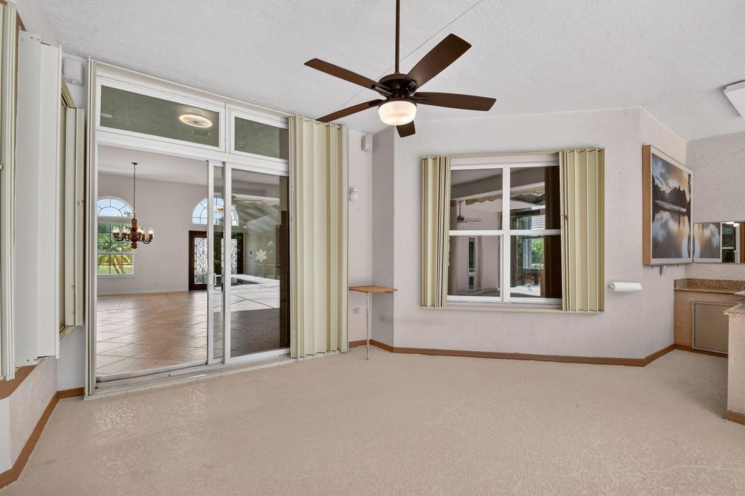 Covered Patio Area