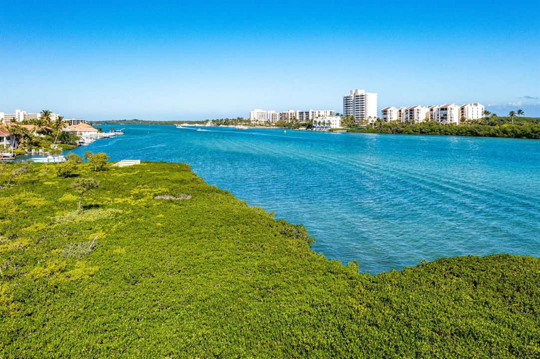 Unobstructed view from unit