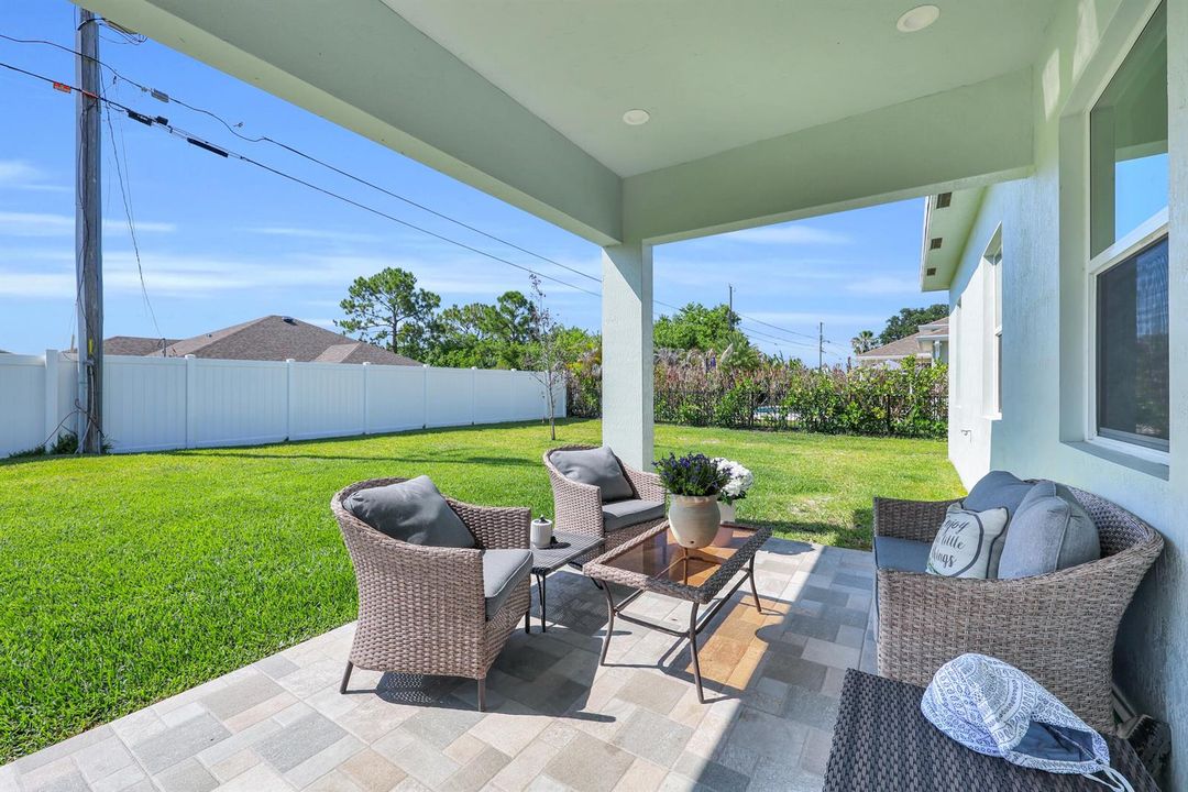 Back patio