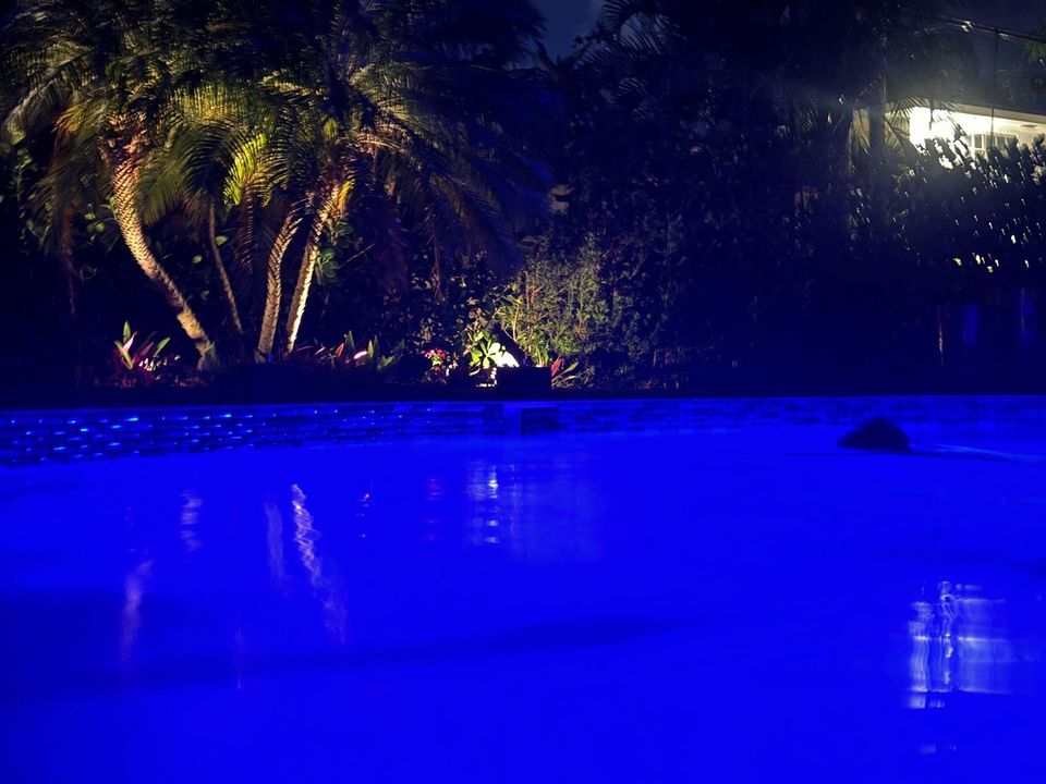 Pool EveningLighting
