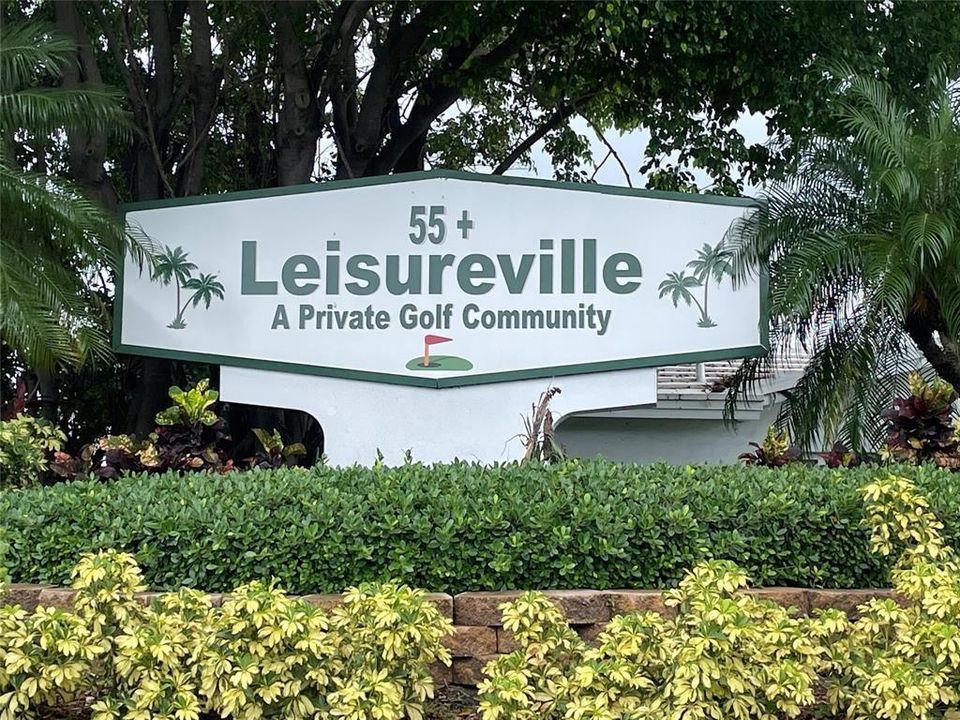 Entrance to Community