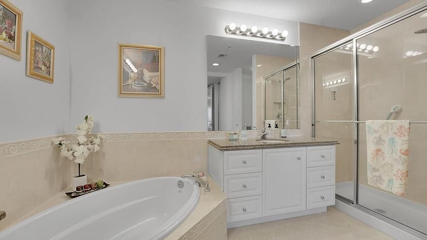 Premier Bath w Shower and soaking tub