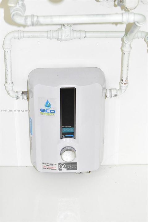 Tankless water heater for endless hot showers