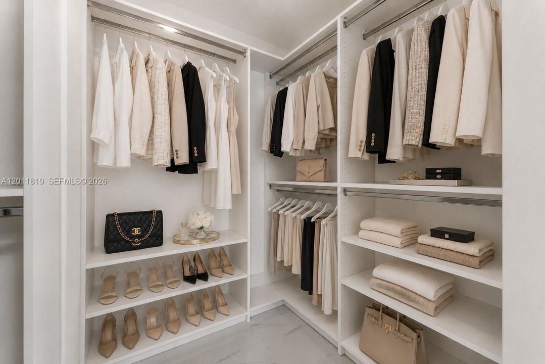 Closet. This Image has been digitally altered (Virtually Staged)