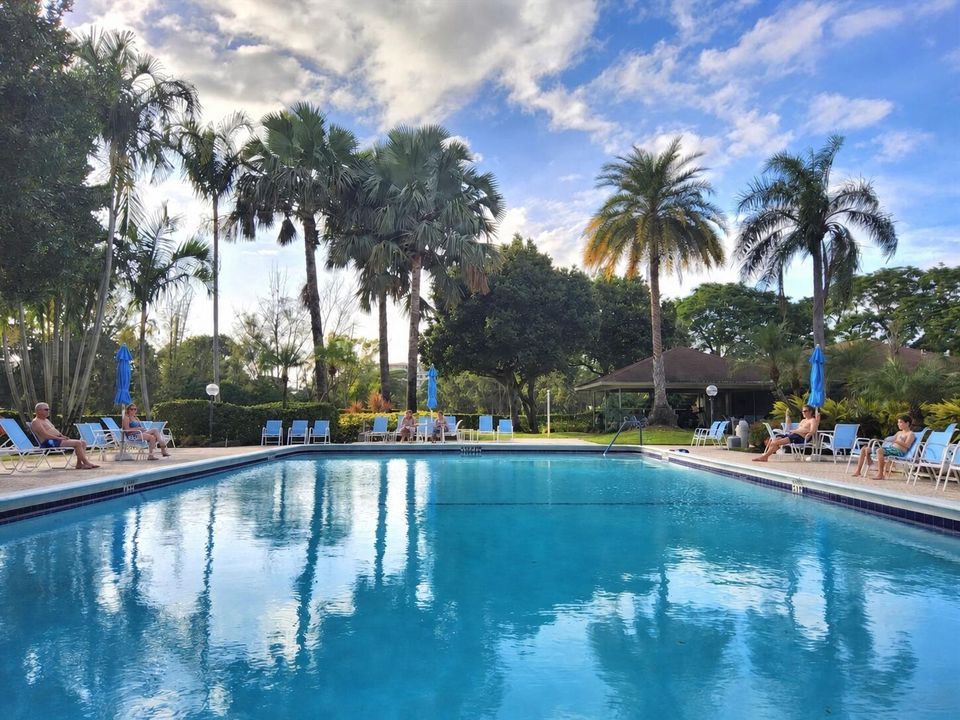 Community Tropical resort poolside relax