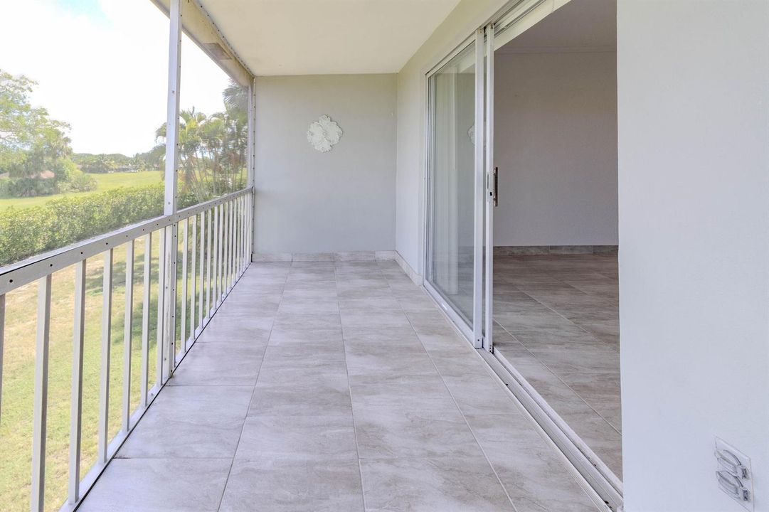 Tiled Balcony