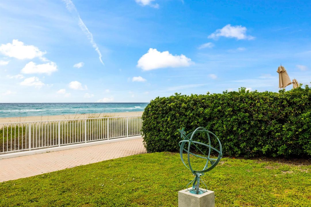 oceanfront garden