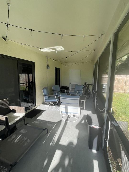 Covered Screened Patio