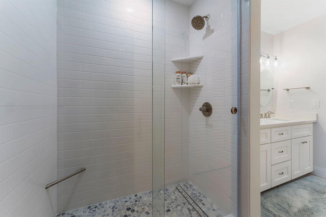 Walk in shower