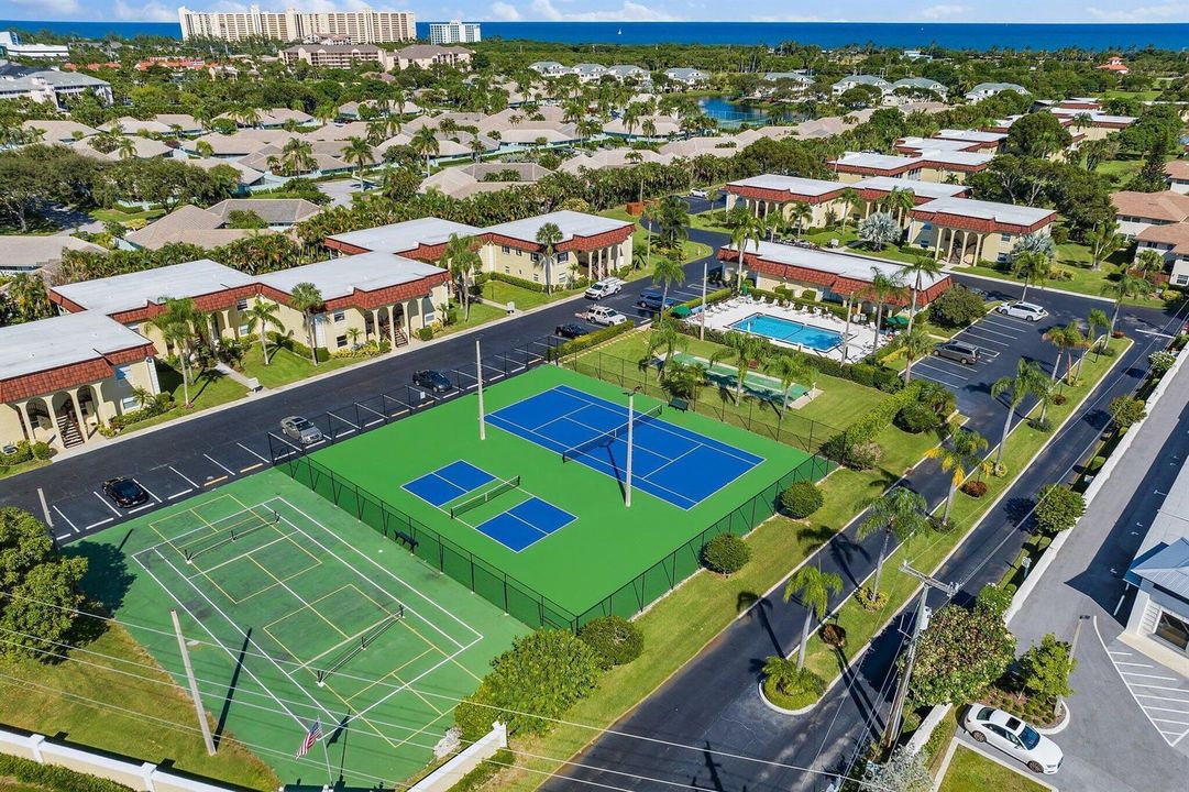Tennis and pickleball