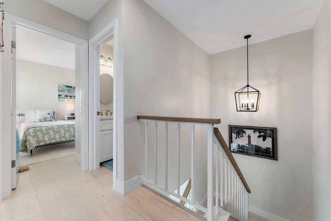Stairs to bedroom