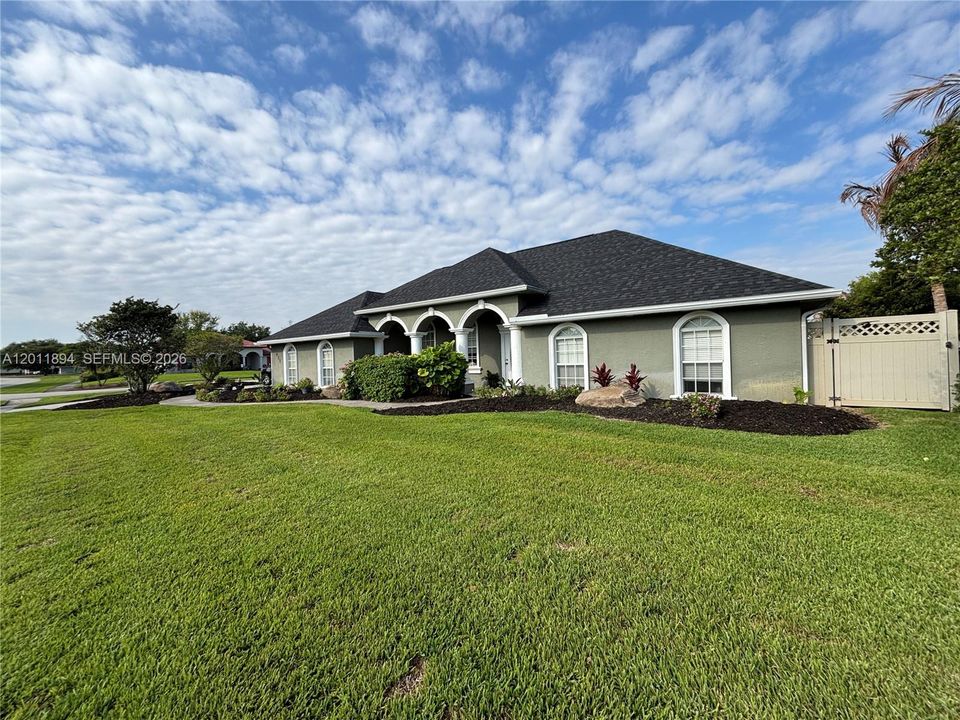 .32 Acre corner lot