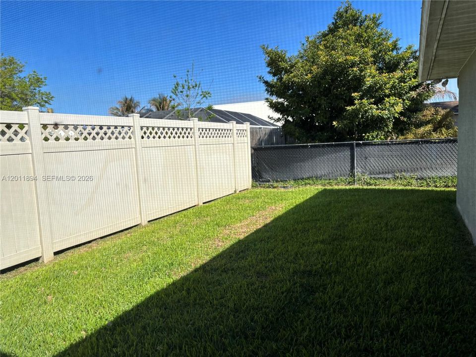 PVC Privacy Fence