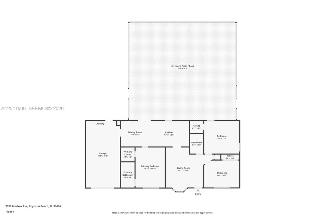 Activo con contrato: $435,000 (3 camas, 2 baños, 1222 Pies cuadrados)