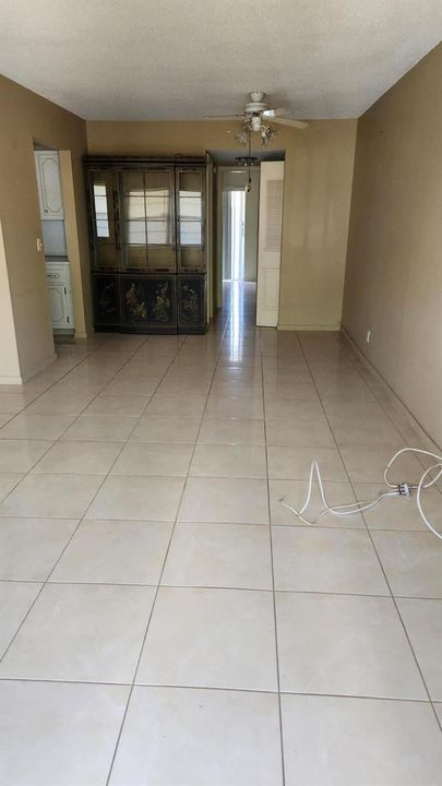 Dining area tile floors