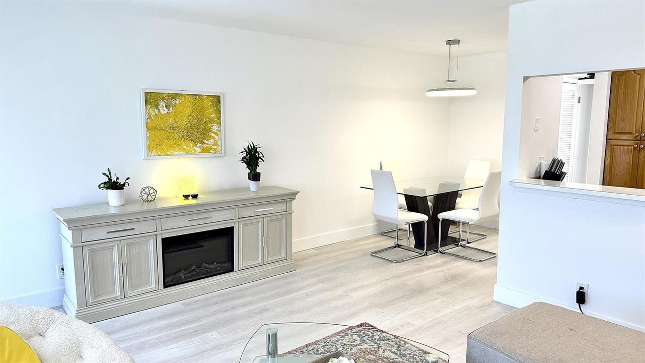 Living Room - Dining Area