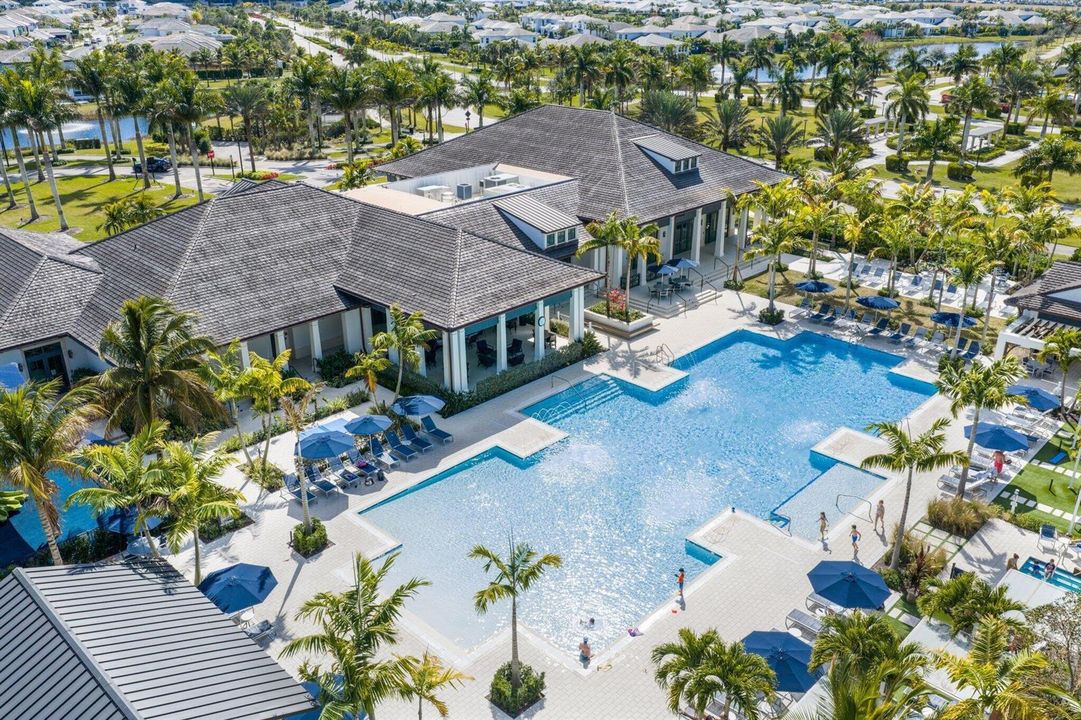 Clubhouse Pool Aerial