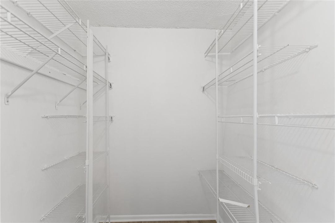 Primary walk-in closet