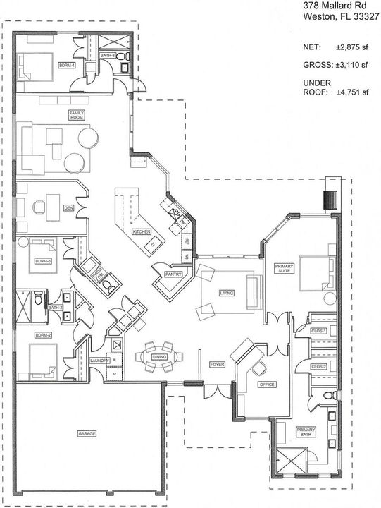 378 Mallard Road Floorplan