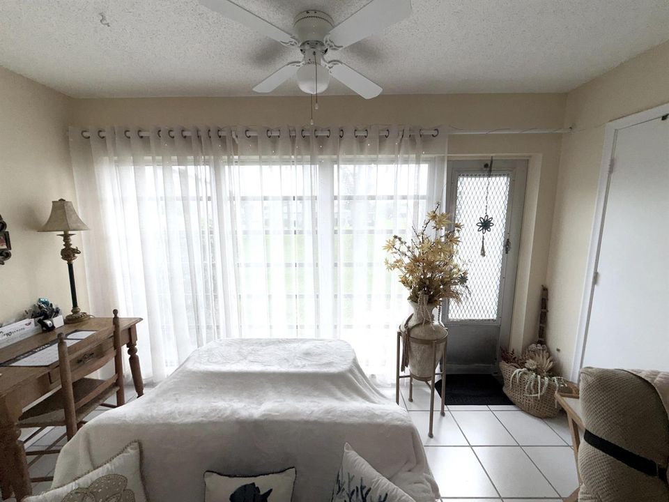 Back of living room