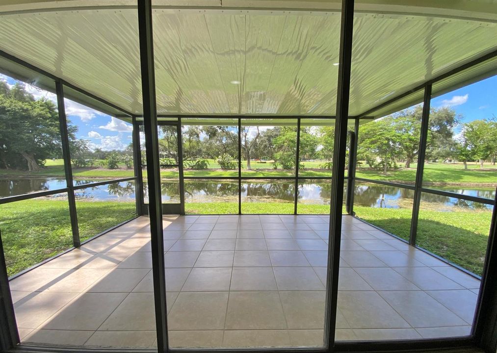 Screened In Patio