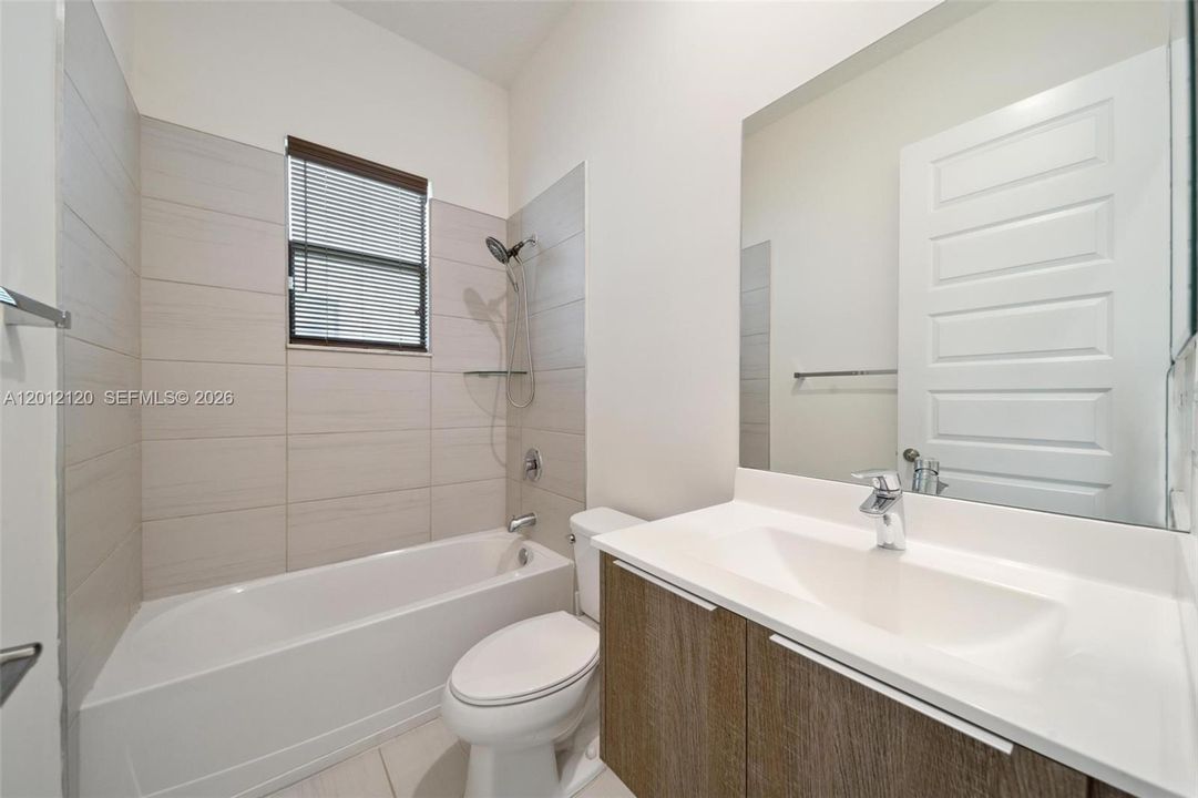In between Bedroom #1 and #2