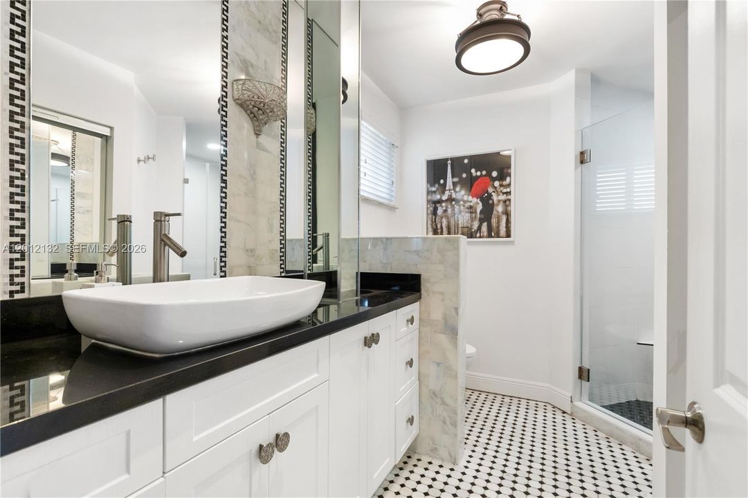 Master bathroom