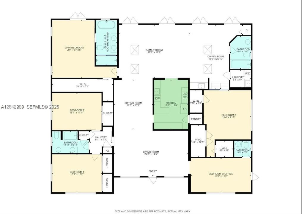 For Sale: $4,990,000 (4 beds, 3 baths, 3543 Square Feet)