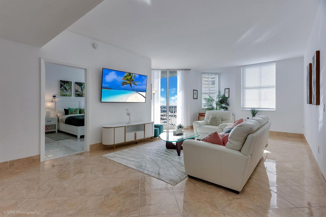 Living to primary with water view