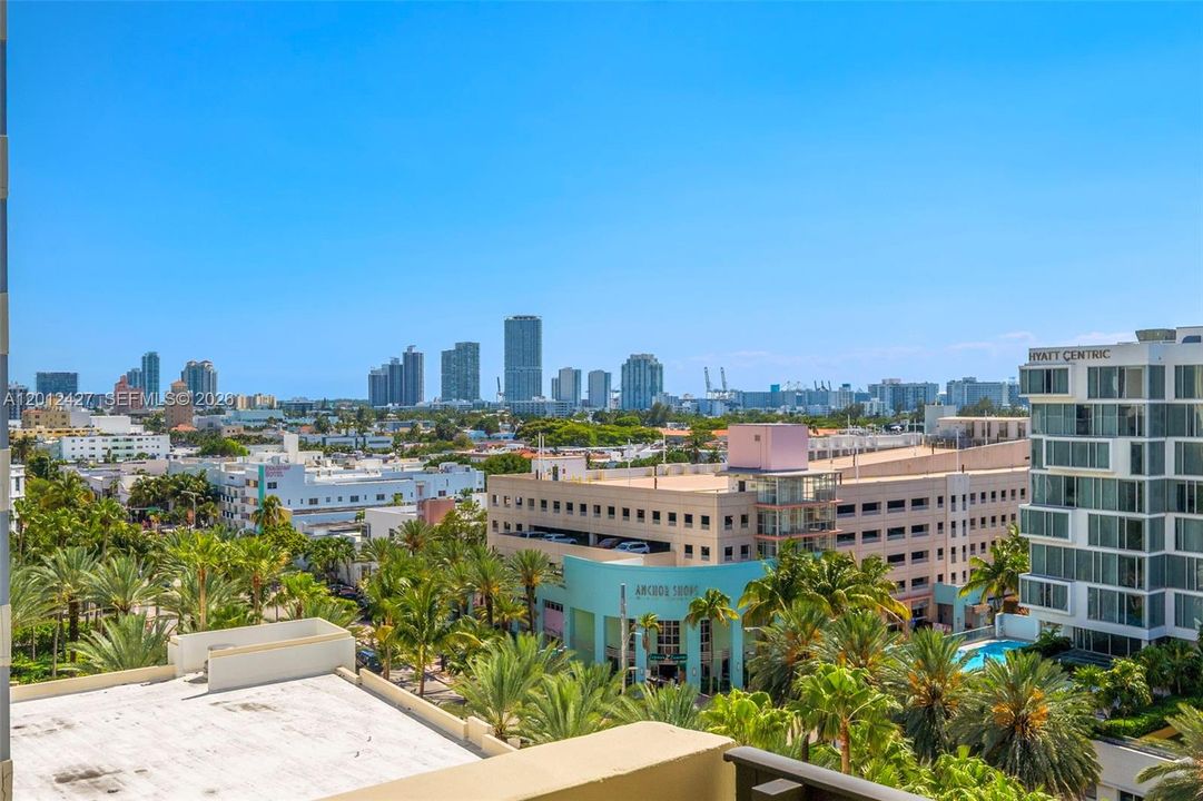 Overlooking South Beach and South of Fifth
