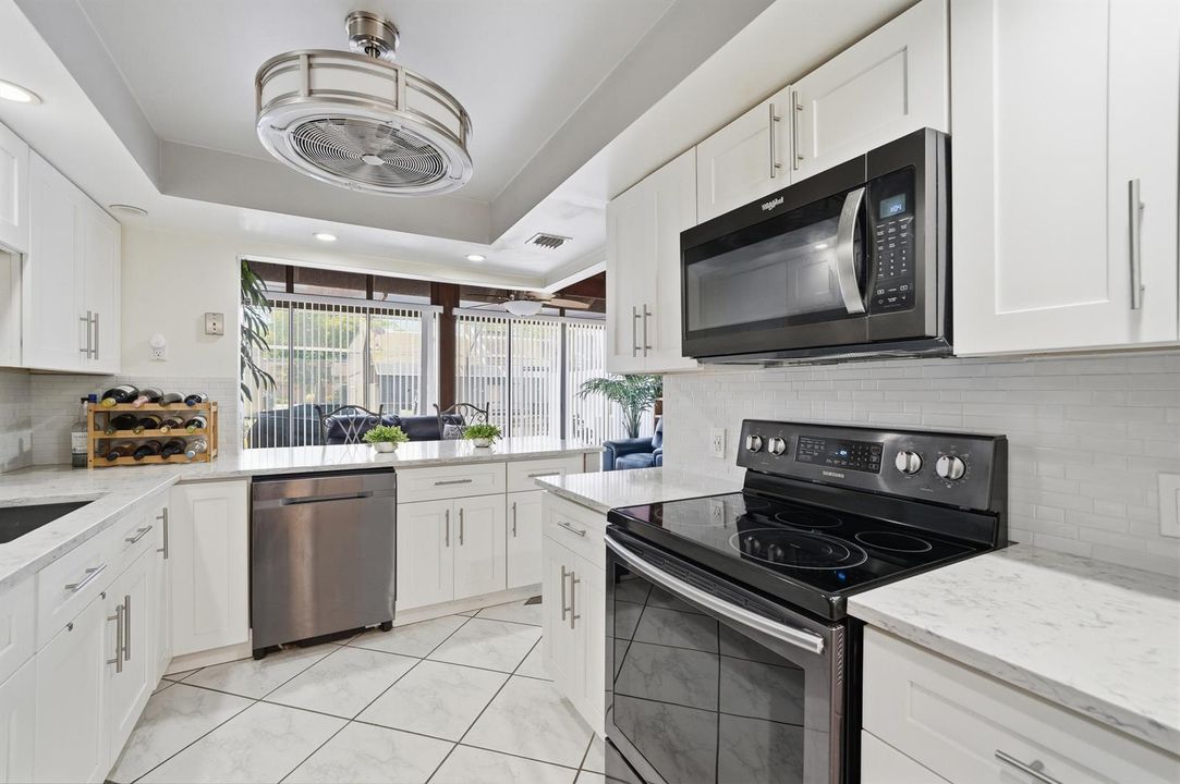 Wide angle kitchen