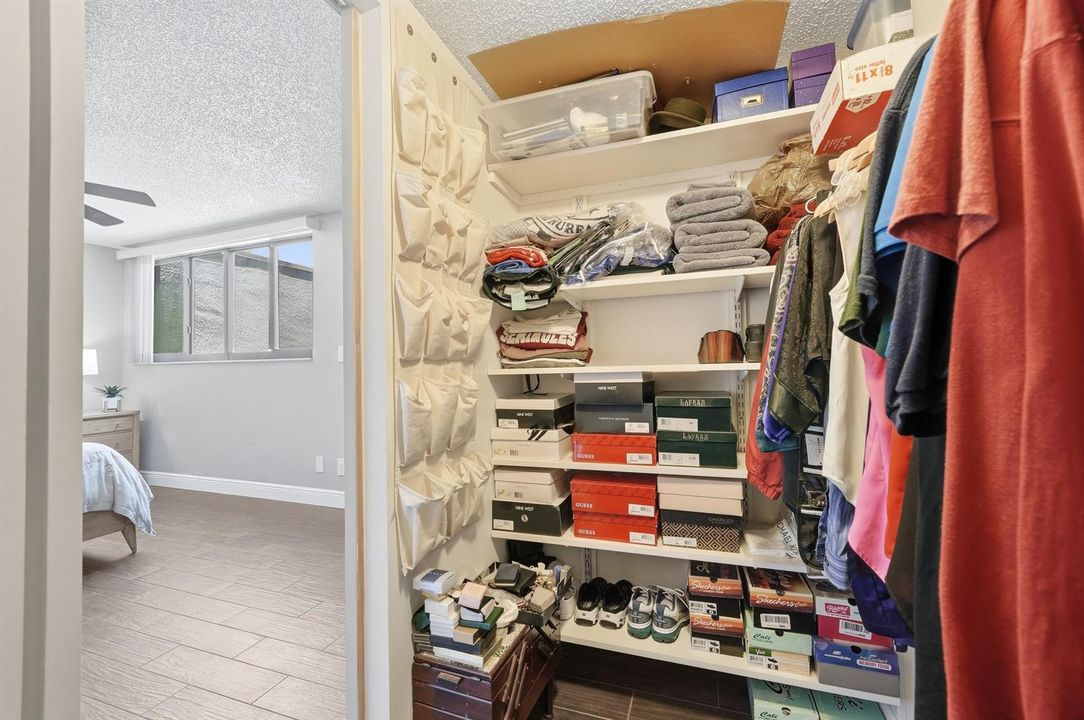Master closet