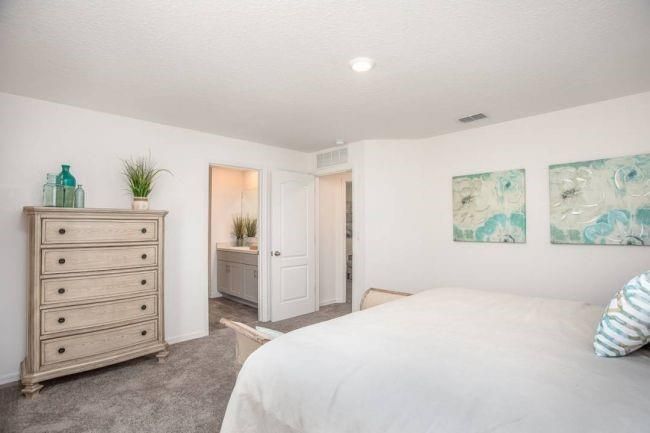 Model home - actual features may vary.