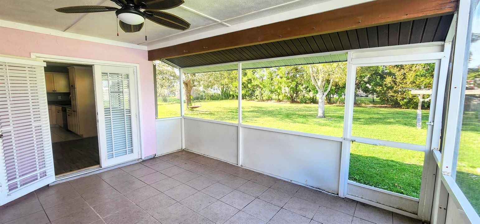 Screened Patio