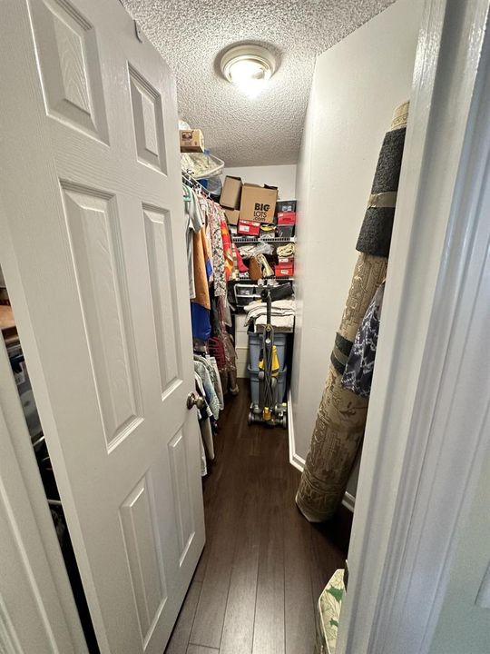 Walk in Closet Primary Room