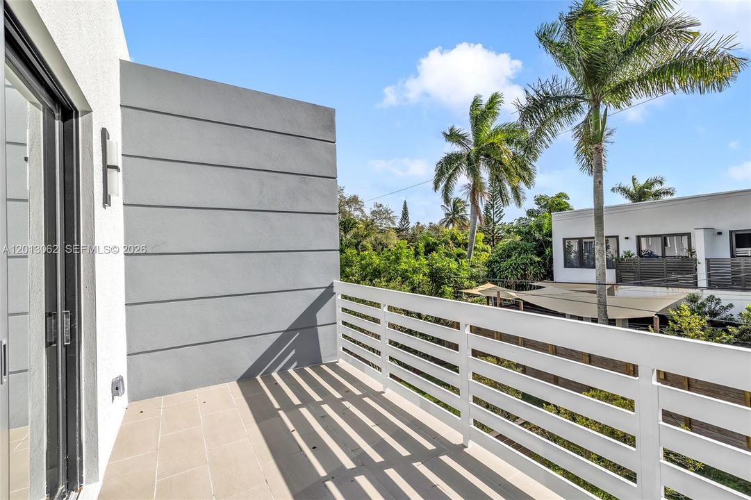 MASTER BEDROON BALCONY