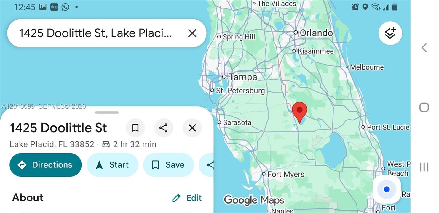 На продажу: $12,000 (0.26 acres)