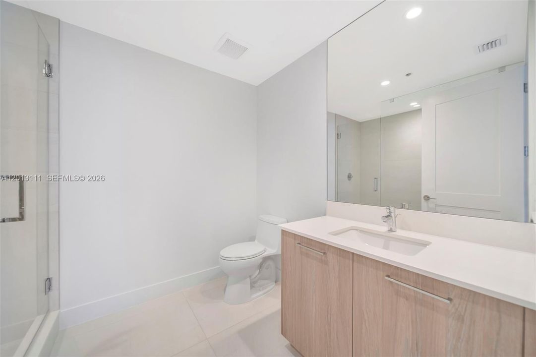 3rd full bath in den