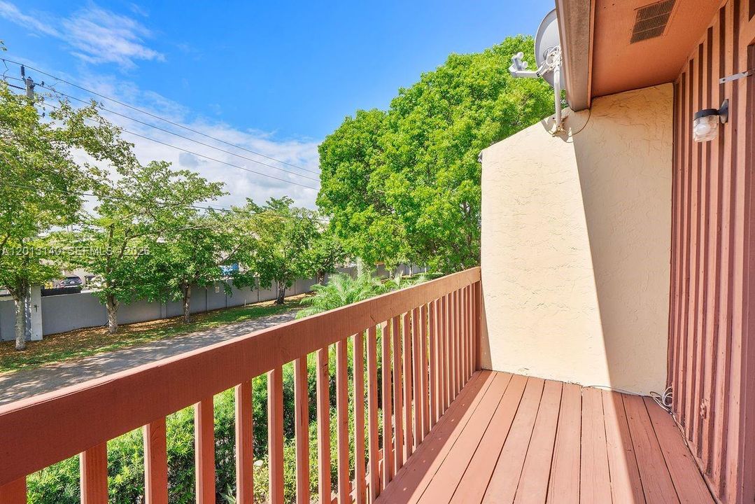 Balcony view