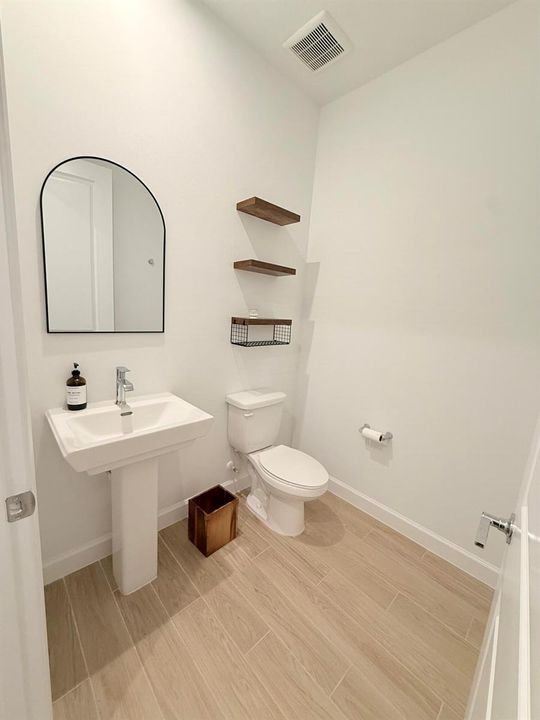 Half bathroom
