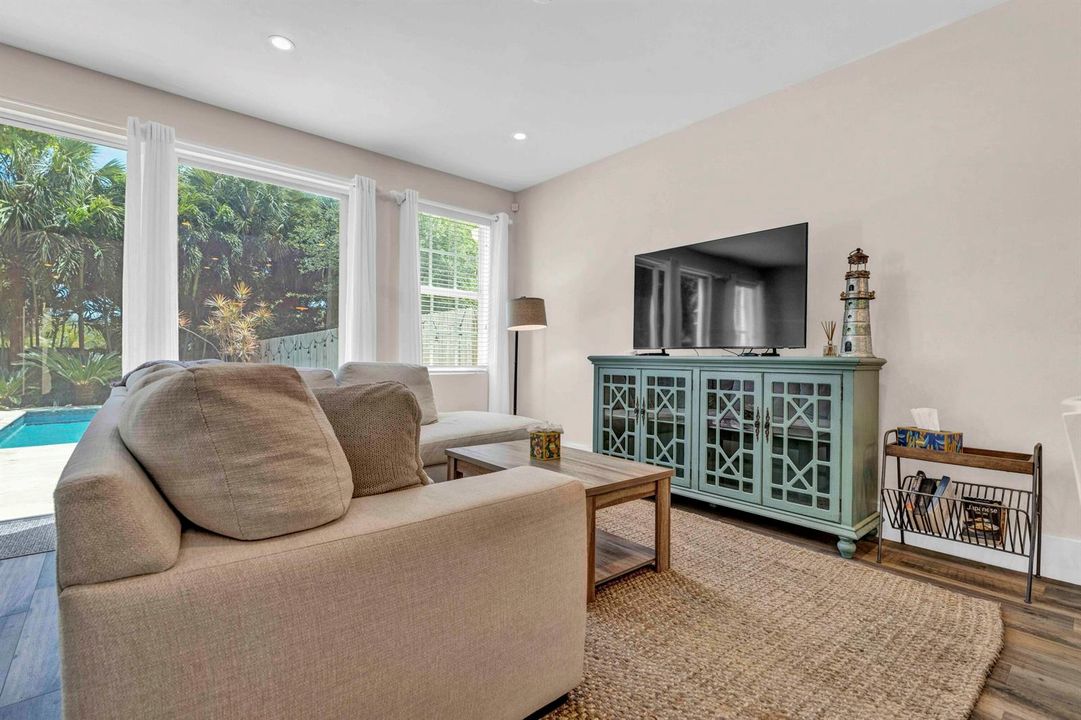 Living room area