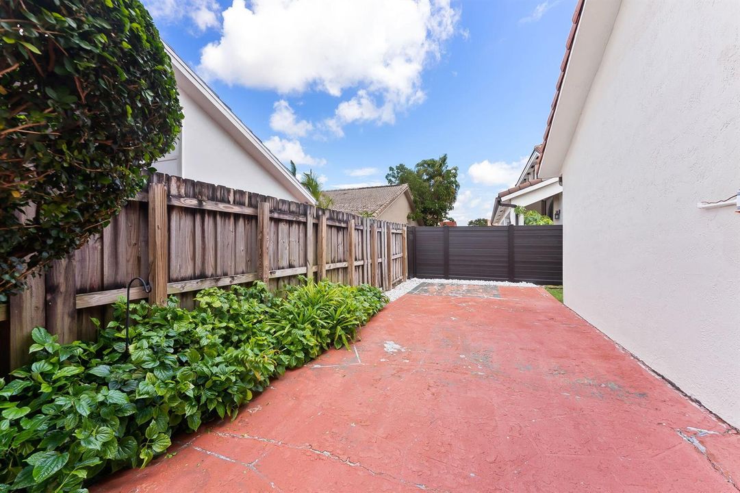 Fenced-In Backyard