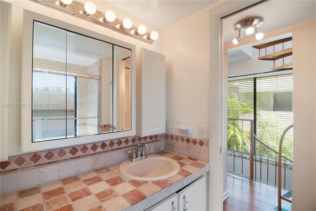 Bathroom one 2nd floor