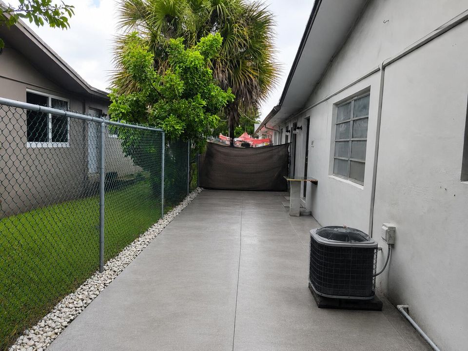 back yard - 1